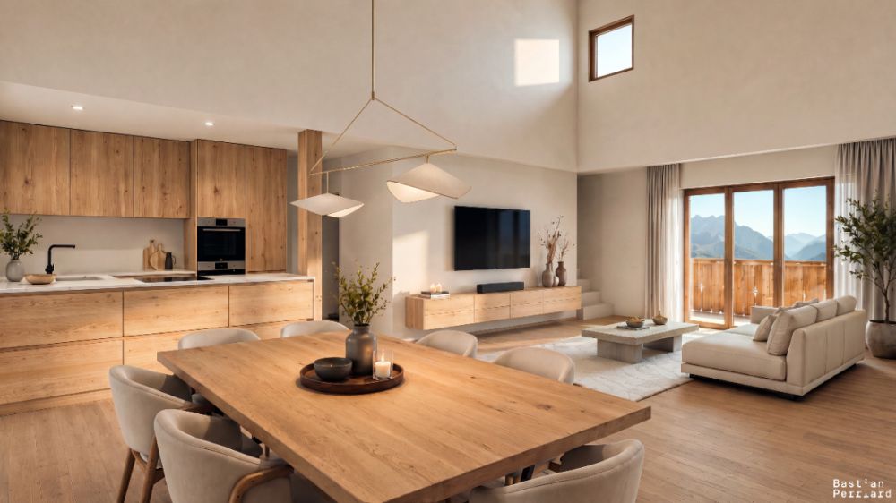 Exklusive Gelegenheit: neues Blockhaus mit unverbauter Sicht -  Bild 3