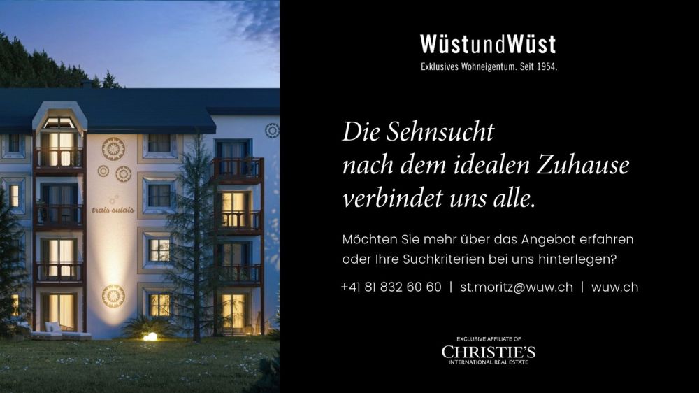 Letzte verfügbare Luxusresidenzen im Trais Sulais, Celerina. - Kontaktieren Sie uns.