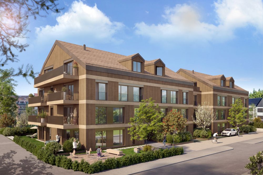 A VENDRE SUR PLANS APPARTEMENT 2,5 PCES (61 M2 PPE) AU 1ER ETAGE - Bild 4