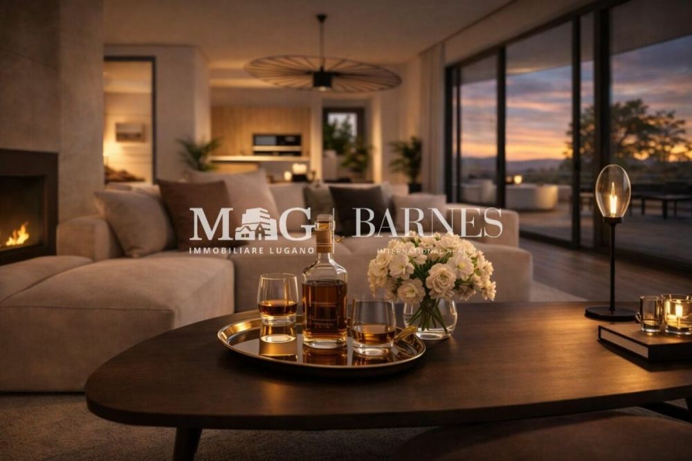 Gentilino, Collina d'Oro - Prestigioso attico 4.5 o 5.5 locali con terrazzo panoramico nella Residenza Golden Hill, vicino al TASIS - Bild 4