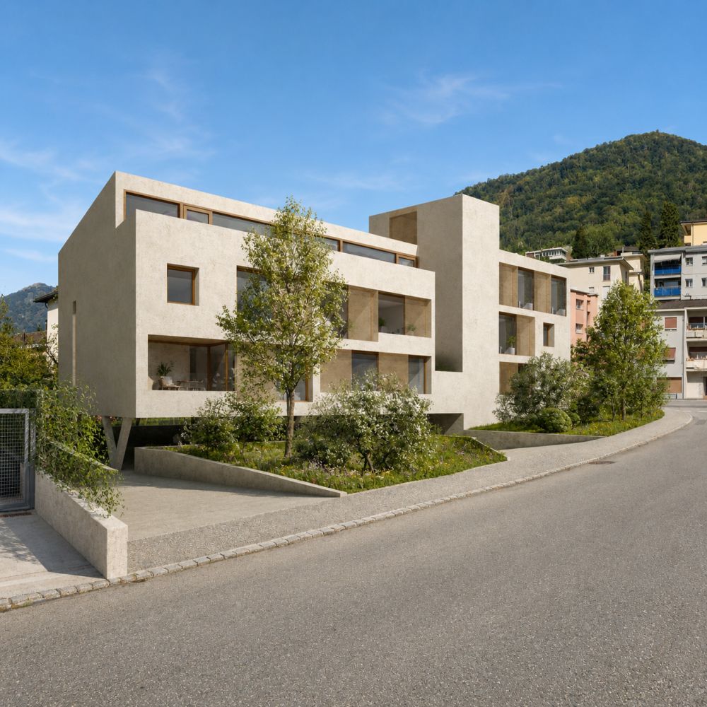 Nuova ed elegante  Residenza in zona strategica a Tesserete -  Bild 1