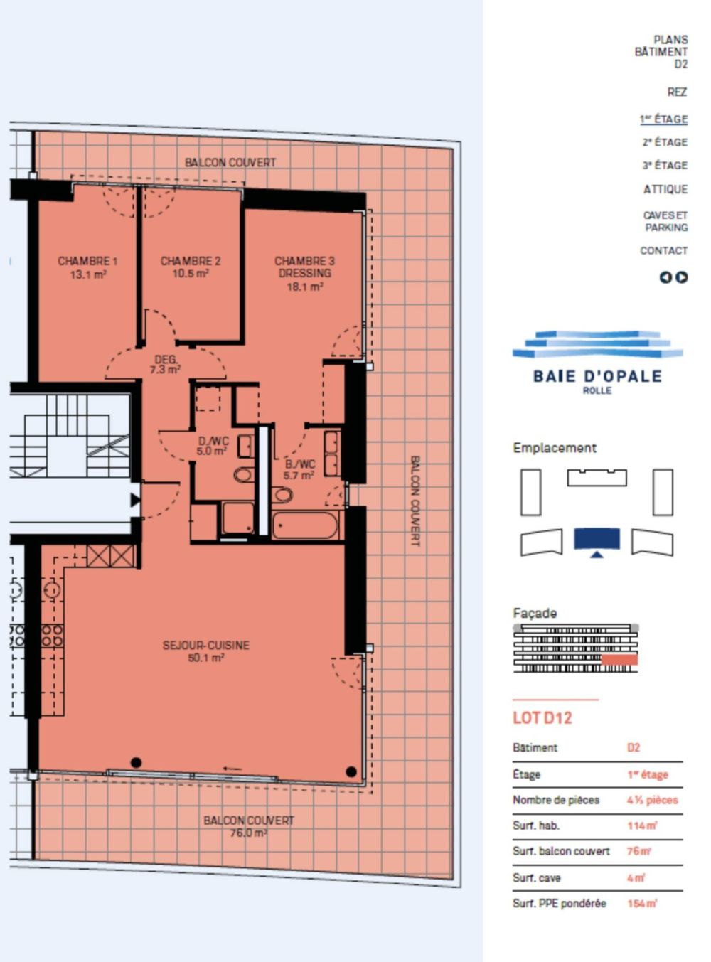 Schönes neues 4,5-Zimmer-Appartement mit hohem Standard und Blick auf den See! -  Bild 5