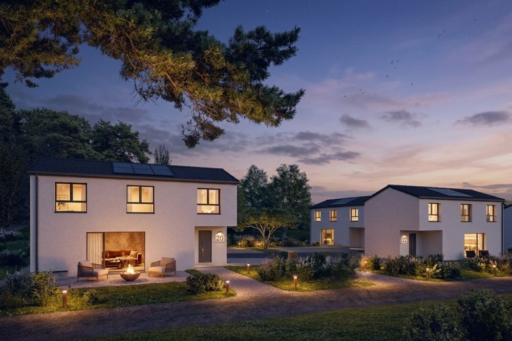 La construction du Hameau de Ferpicloz avance. Dernière villa disponible ! -  Bild 2