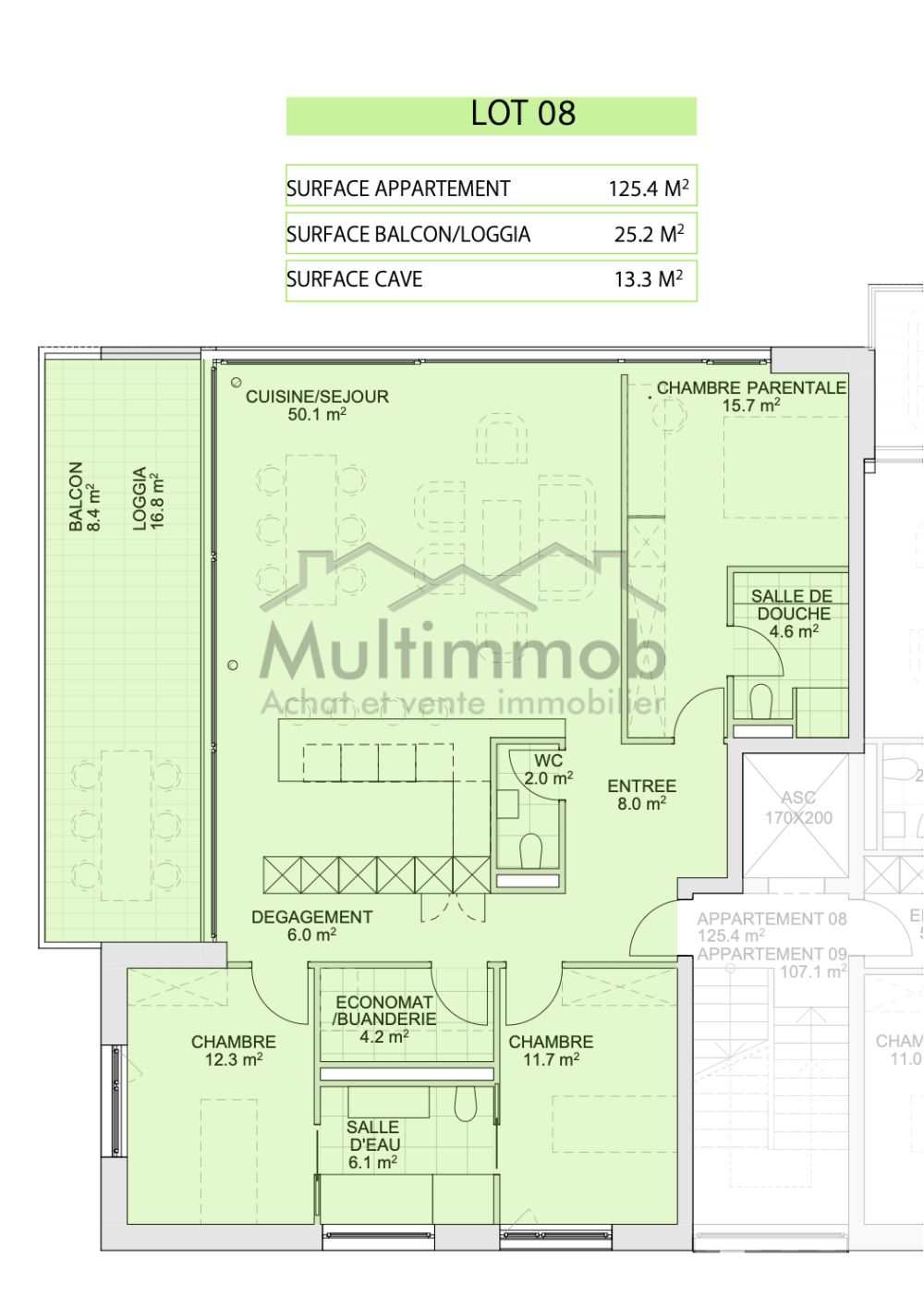 Appartement neuf de standing de 4,5 pièces dans un cadre de vie privilégié - Bild 4