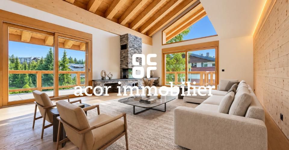CRANS – DUPLEX NEUF DE 282 M² – RÉSIDENCE PREMIUM AVEC SPA & WELLNESS - Appartement 4.5 pièces - image - 6