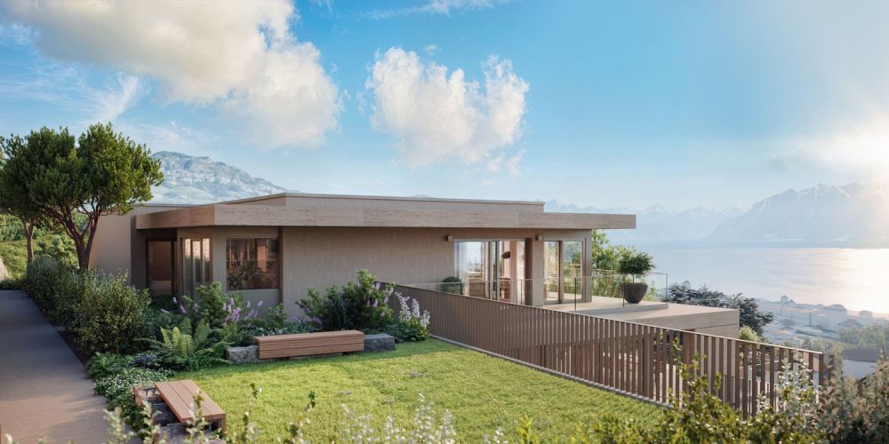 Charmant appartement de 3,5 pièces avec vue panoramique à Lutry -  Bild 9