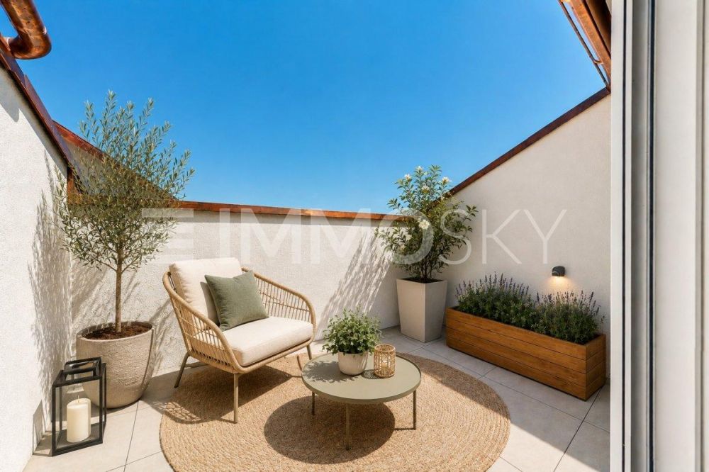 Superbe duplex 4.5 pièces neuf au coeur de Sullens (lot 2) - Pour d'agréables moments extérieurs en toute intimité (homestaging)