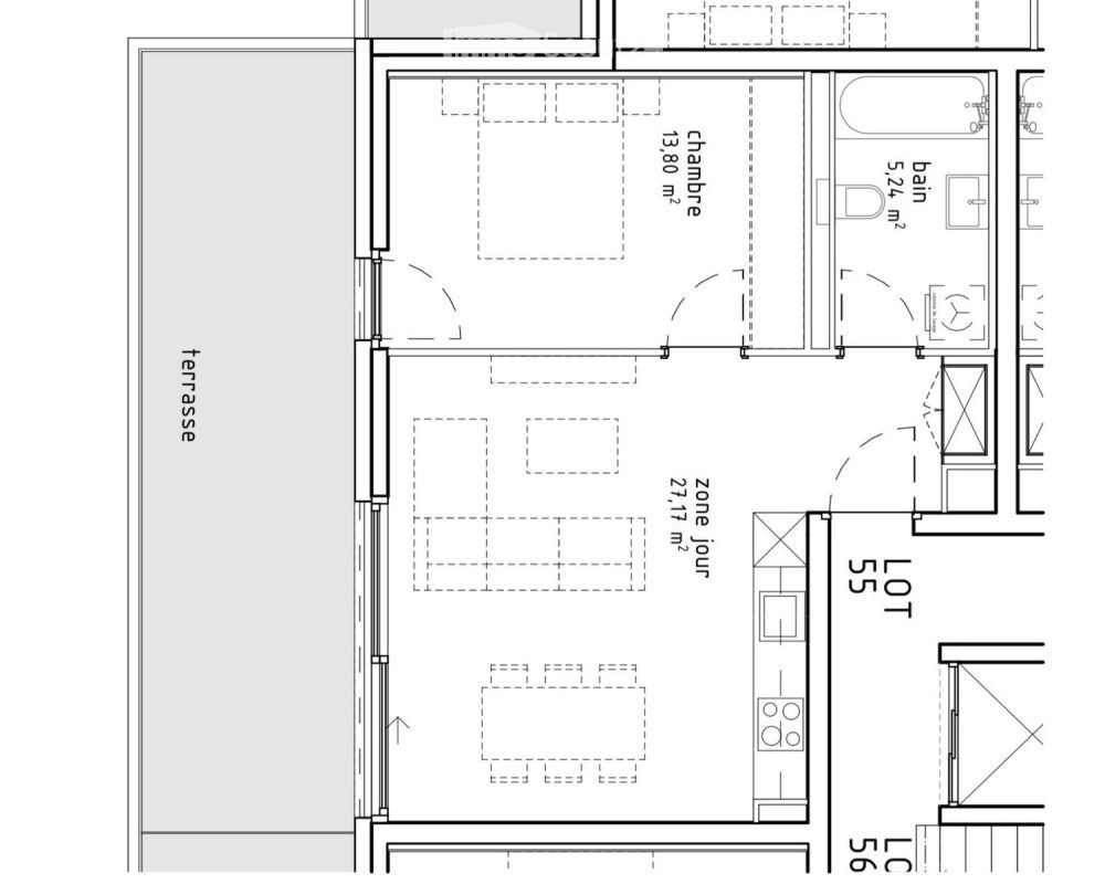Dachgeschoss 2.5 Zimmer neu zu verkaufen -  Bild 5