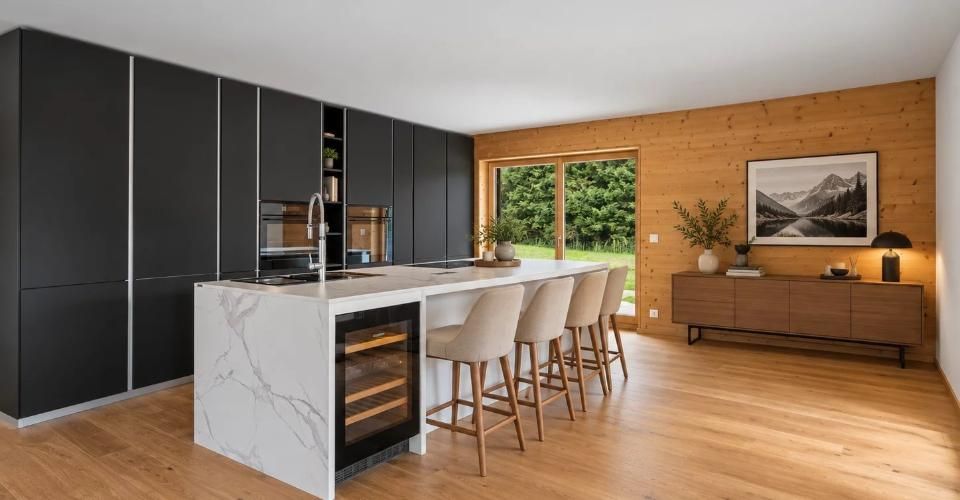 Élégance contemporaine dans un écrin alpin - Appartement 4.5 pièces - image - 3