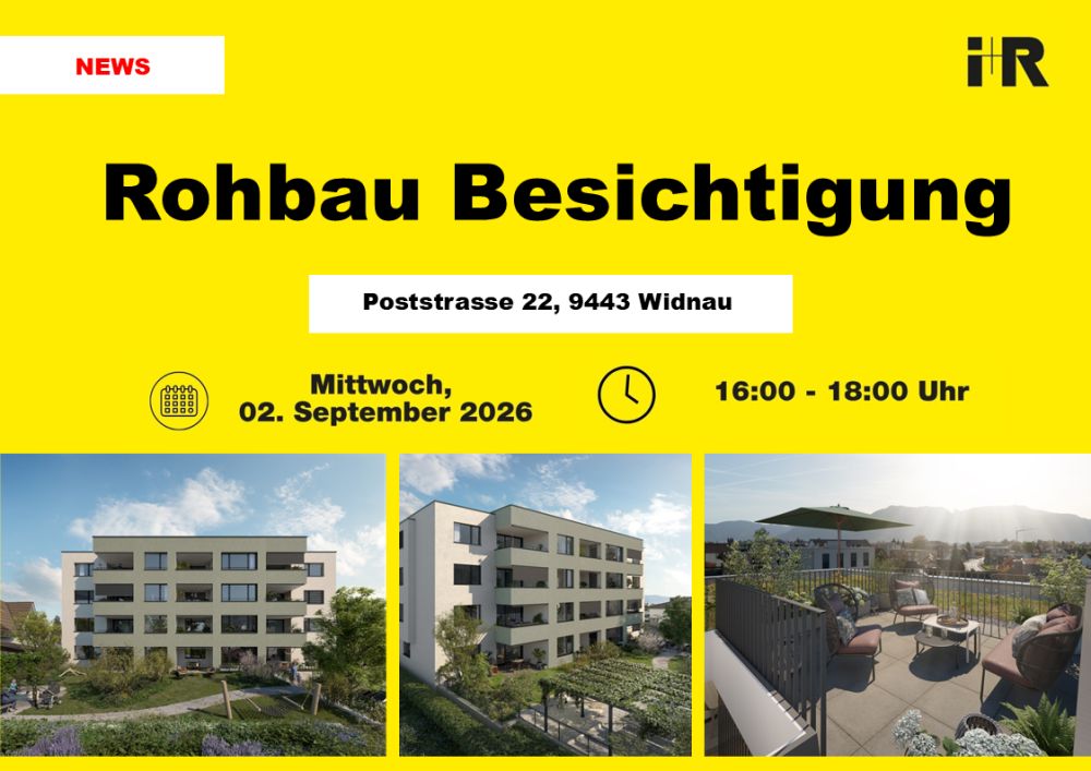 4.5 Gartenwohnung Rohbaubesichtigung -  Bild 1