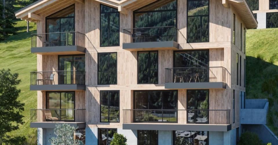 Residenz Le Roc: Luxuriöse Wohnungen mit 5-Sterne-Komfort und Bergpanorama - Appartement 3.5 pièces - image - 4
