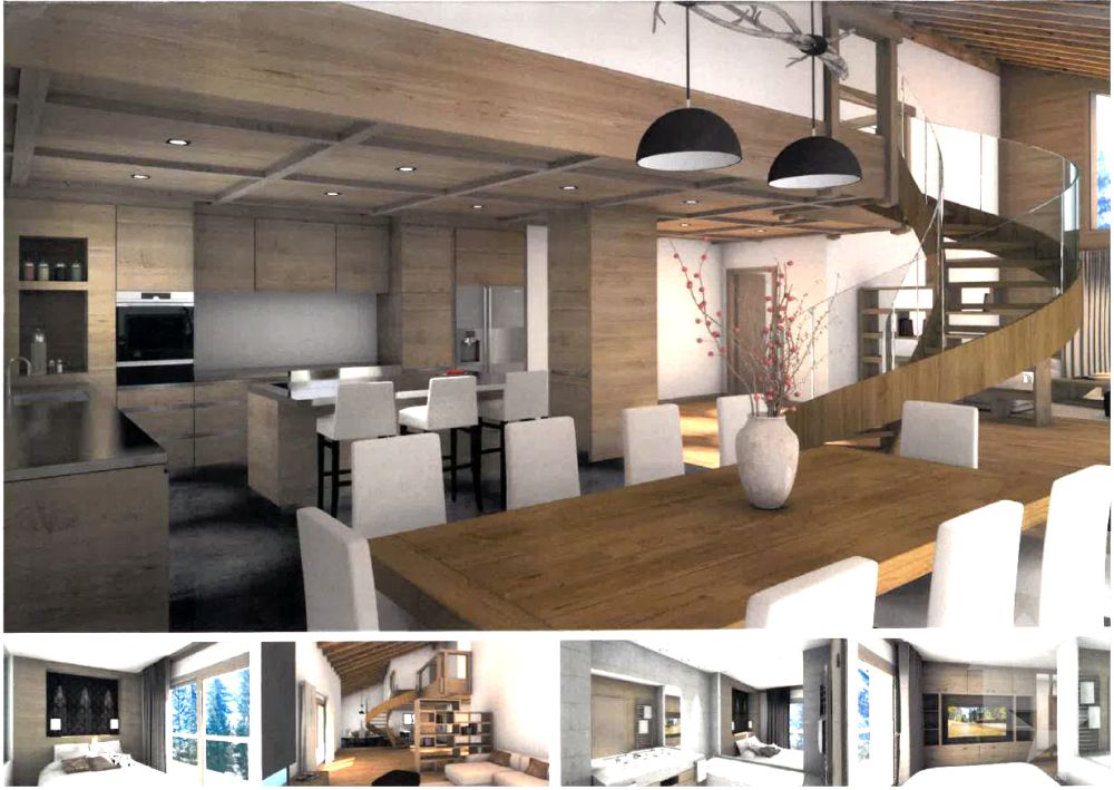 Magnifique duplex 4,5 pces de standing au centre de Crans -  Bild 1