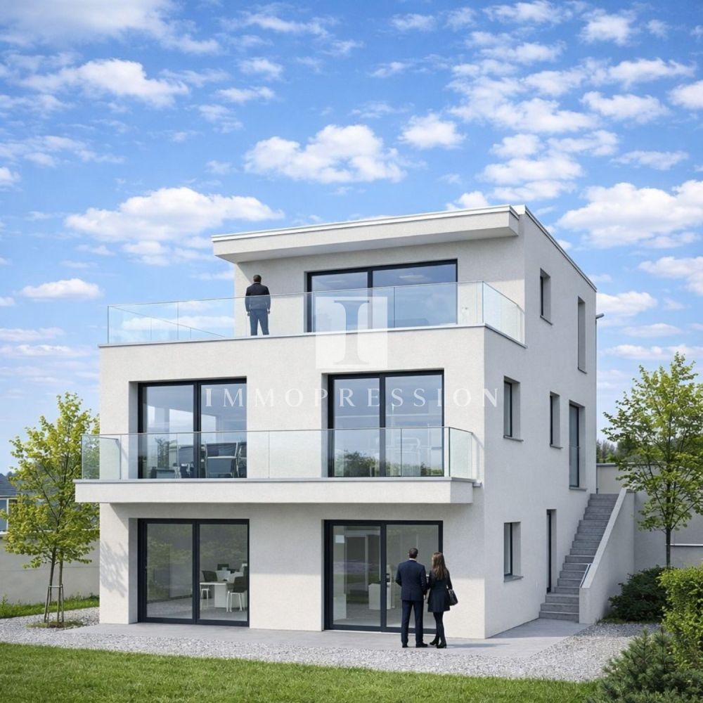 NEUBAU in Hofstetten-Flüh: Sonnenverwöhntes Einfamilienhaus - 1A-Ausblick! -  Bild 1