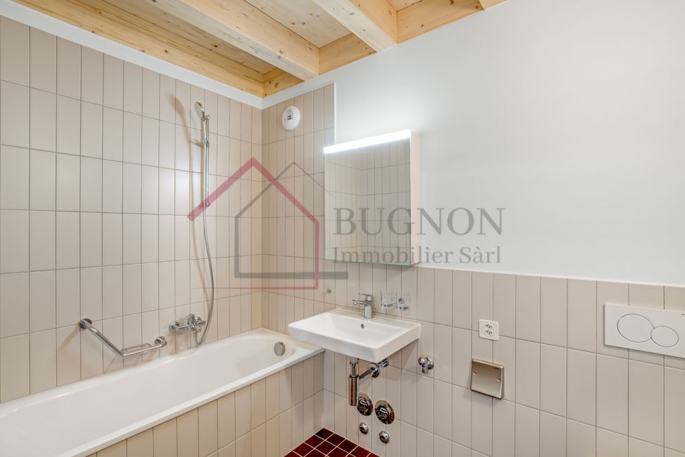 Un appartement 2,5 pces neuf alliant confort, durabilité et mobilité - Salle d'eau