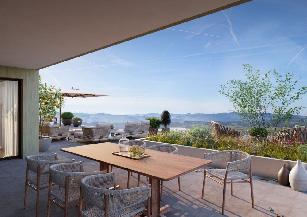 "Schlossberg Bellikon - Attraktives Wohnen am Hang" - Walde Immobilien AG