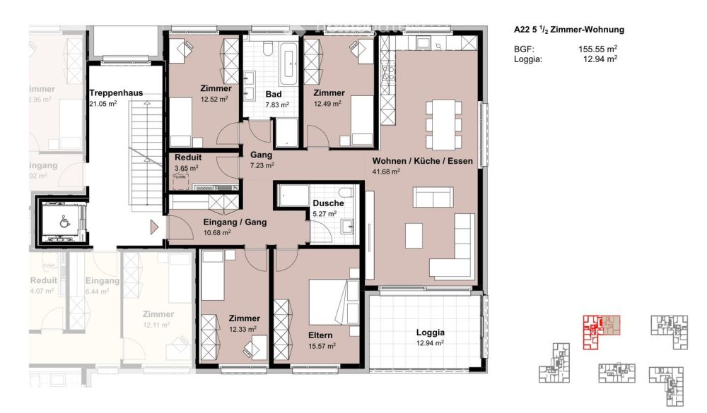 Neubauwohnung in Visp - Bild 4