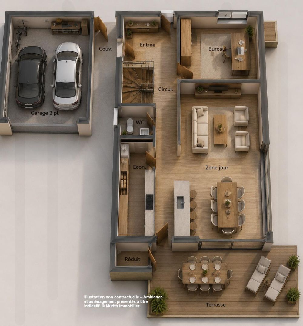 Votre future villa en Gruyère : un lieu de vie pensé pour vous -  Bild 4