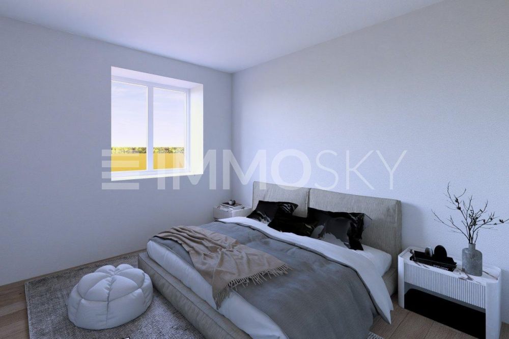 EXCLUSIVITÉ ! Spacieux 3,5 pièces avec loggia d'env. 21 m2 ! - Chambre de 13 m2