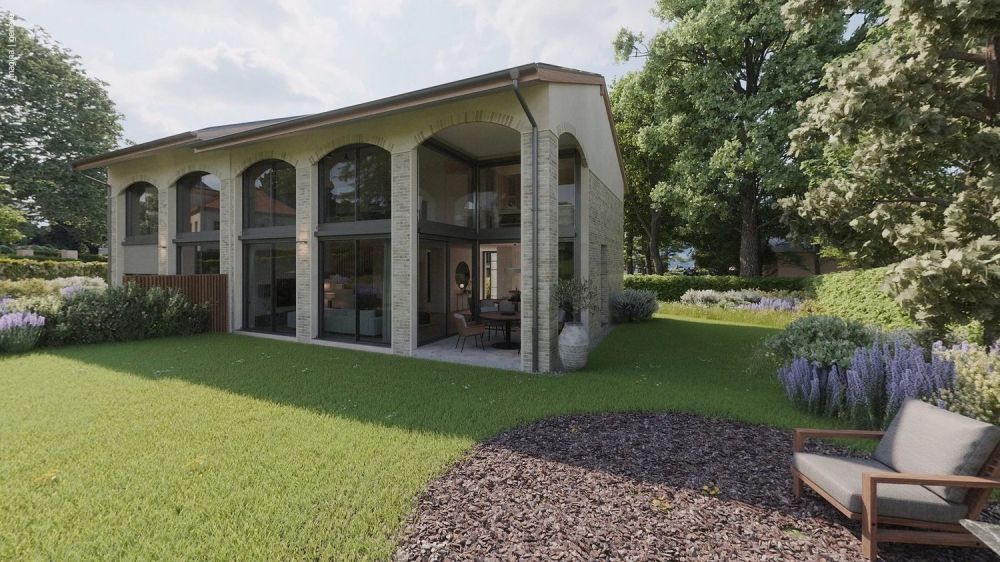 Exceptional contemporary villa with large garden in the heart of Anières -  Bild 1