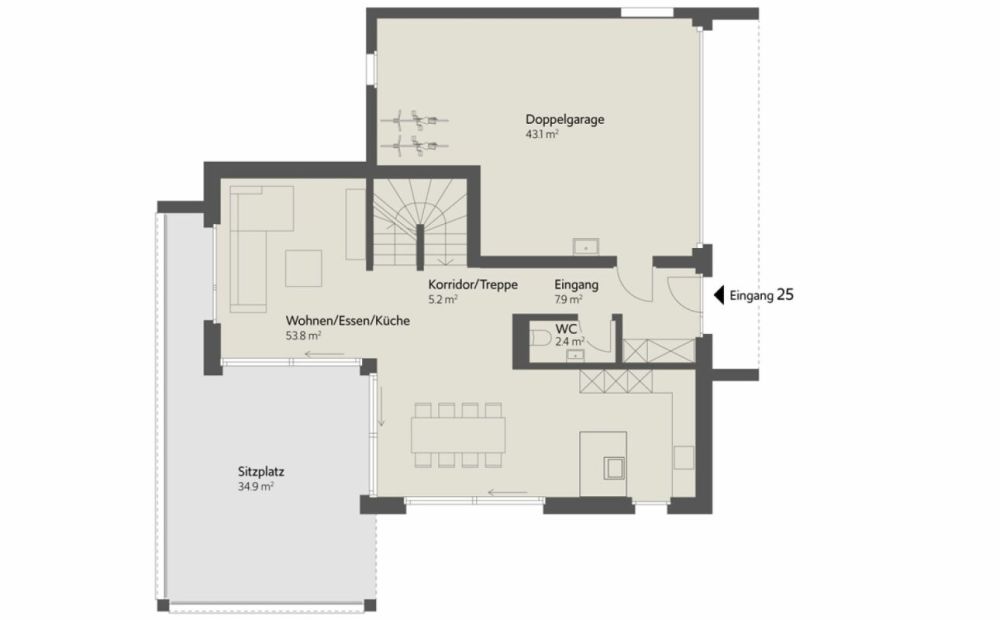 382 m² | 7.5-Zi.-Einfamilienhaus | Am Wellenberg | Erstbezug -  Bild 9