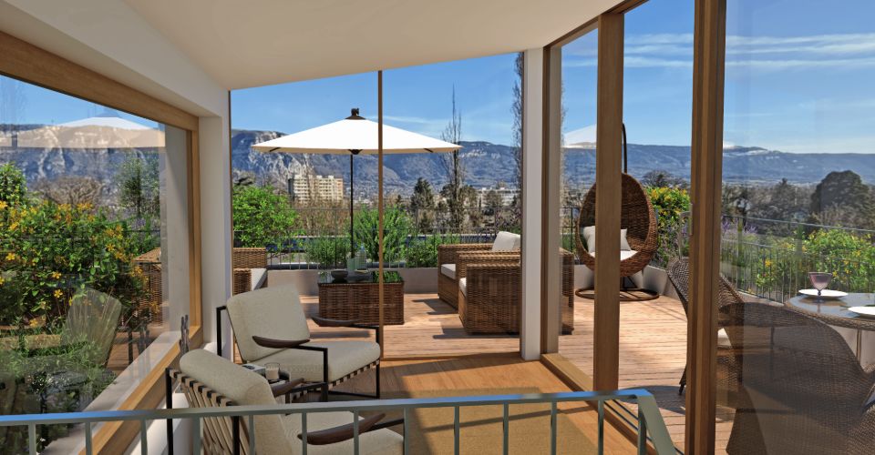 Villa A - Une Oasis à Lancy - Villa 6 pièces - image - 4