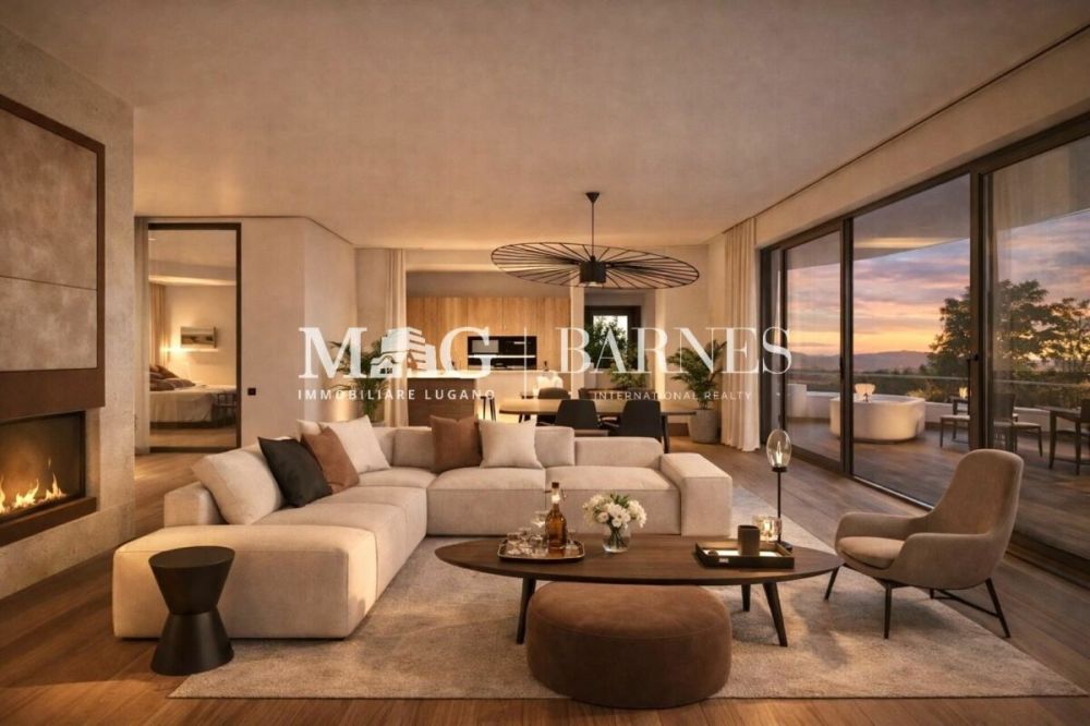 Gentilino, Collina d'Oro - Prestigioso attico 4.5 o 5.5 locali con terrazzo panoramico nella Residenza Golden Hill, vicino al TASIS - Bild 3