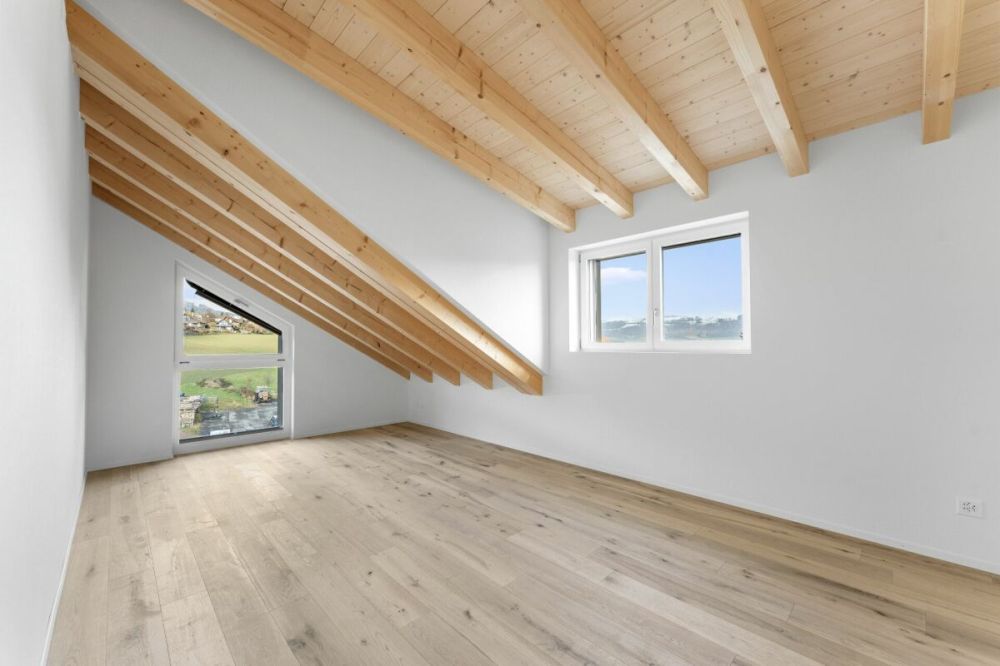 Highlight: Helle und offene 3.5-Zimmer Dachwohnung in Mühlethurnen inkl. Einstelhallenplatz - Bild 9