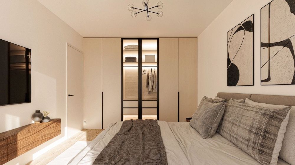 1.5-Zimmer, möbliert, Balkon - direkt am Bahnhof Killwangen -  Bild 5