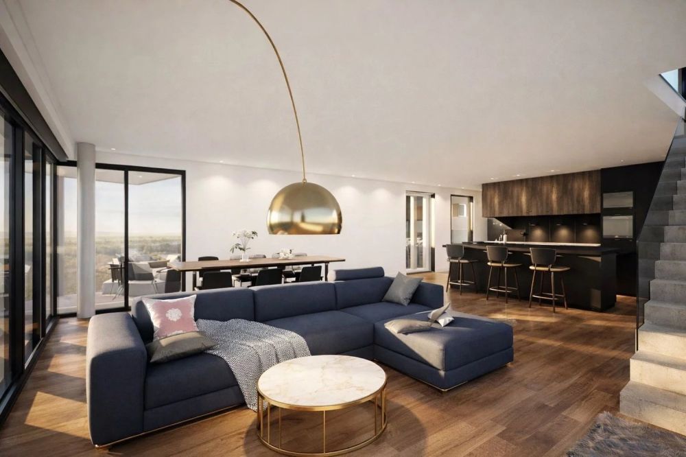 Villa mitoyenne contemporaine avec terrasse à Ursy -  Bild 1