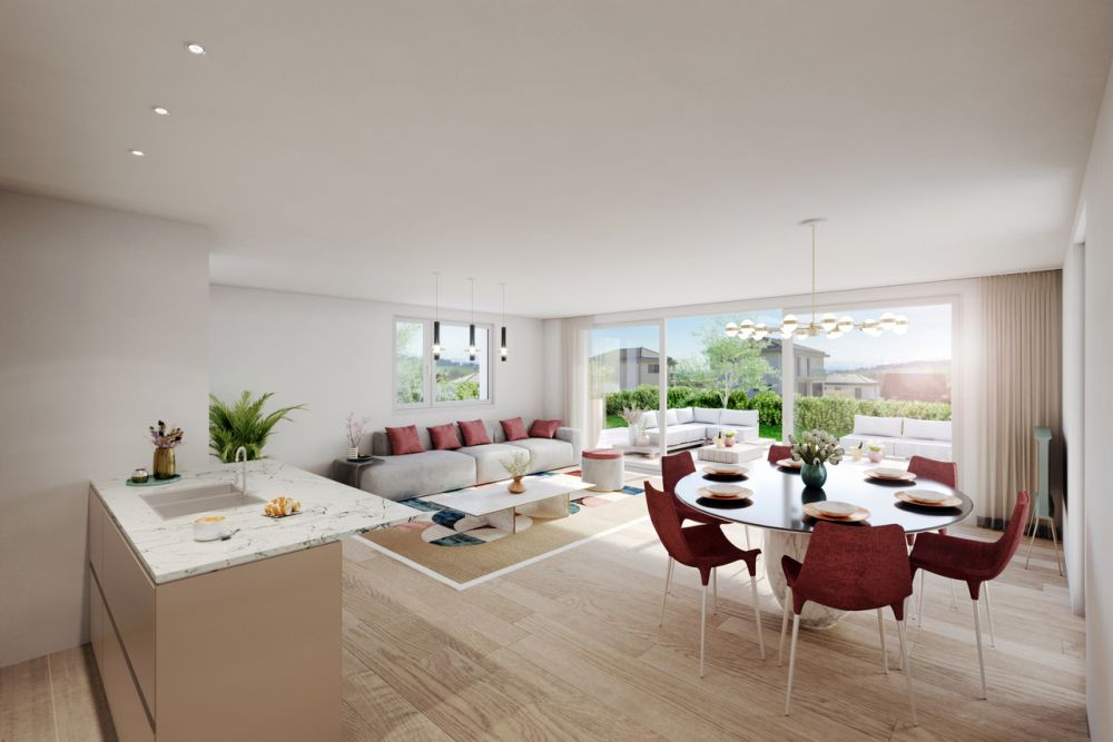 A 5 minutes du lac de Morat  Résidence Erbina - Bild 3