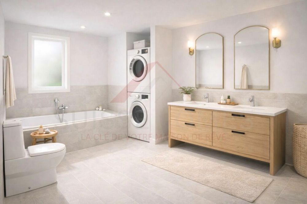 Appartements 4,5 pièces en duplex - 130 m² habitables - Vente sur plan - Gampelen - Bild 5