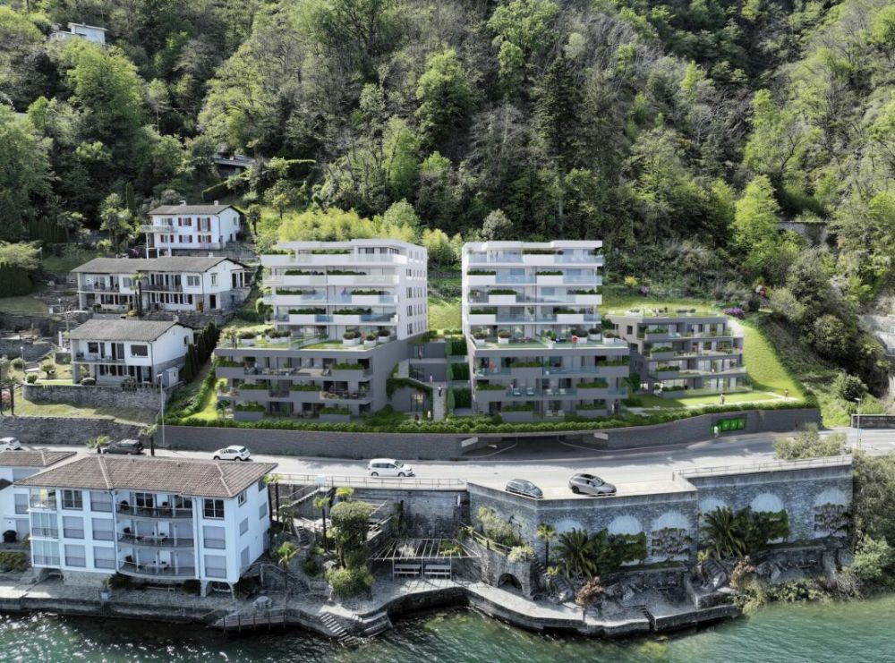 Brissago - Residenza Riasco Riva mit Privatstrand - Bild 6