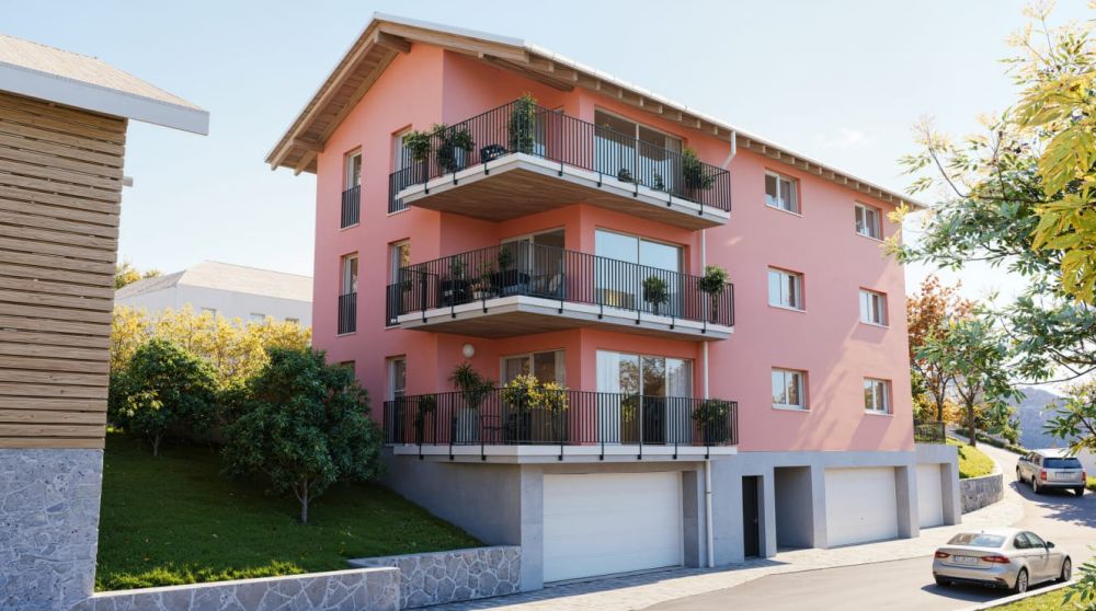 3.5-Zi-Wohnung mit sonnigem Balkon in Churwalden kaufen -  Bild 1