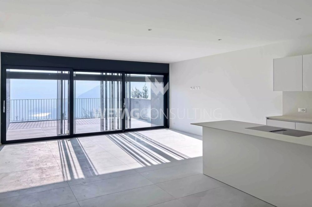 Lugano-Carona: moderne Duplex-Wohnung mit spektakulärem Blick auf den Luganersee zu verkaufen -  Bild 4