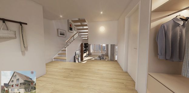 Hausteil mit Einfamilienhaus-Charakter an bester Hanglage -  Bild 3