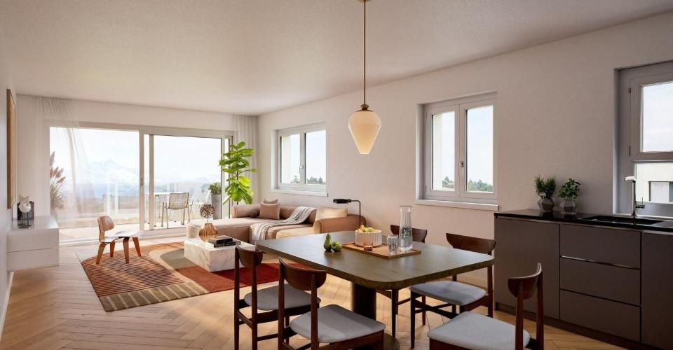 Confort et luminosité dans un 2.5 pièces avec balcon - Appartement 2.5 pièces - image - 4