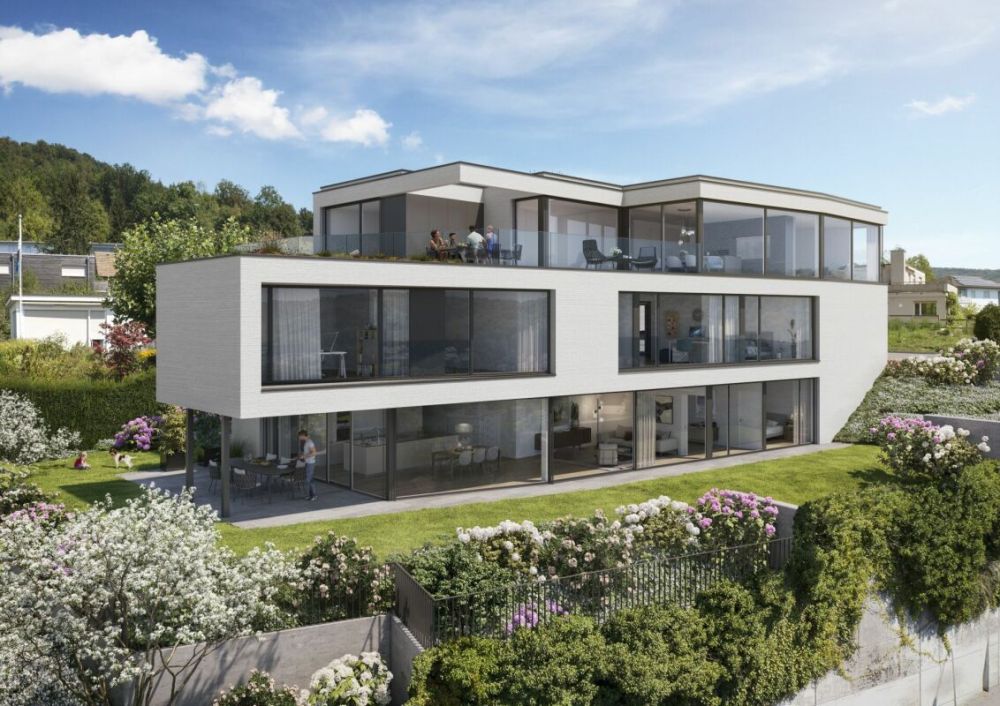 «SOLAIR» - Zwei exklusive und äusserst grosszügige Terrassenhäuser an einmaliger Panoramalage -  Bild 1