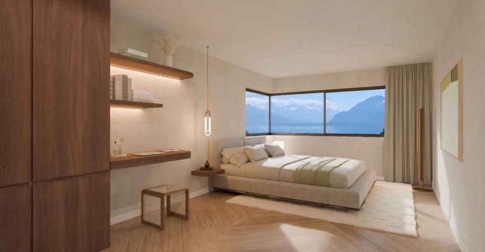 Trois villas de standing sur plans avec vue sur le lac Villa B - Maison contiguë 5.5 pièces - image - 4