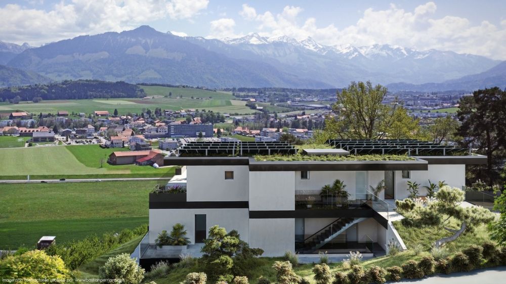 APPARTEMENT 4.5P DE STANDING AVEC TERRASSE ET VUE PANORAMIQUE - LOT 04 - Bild 10