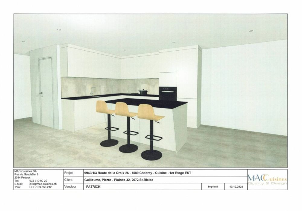 APPARTEMENT DUPLEX DE 5.5 PIECES - 5.5 ZI-DUPLEX WOHNUNG -  Bild 5