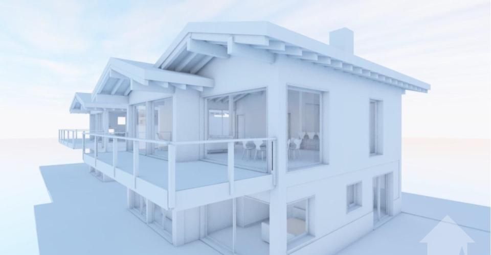 En construction, chalet traditionnel, quartier calme, vue panoramique - Chalet 4.5 pièces - image - 4
