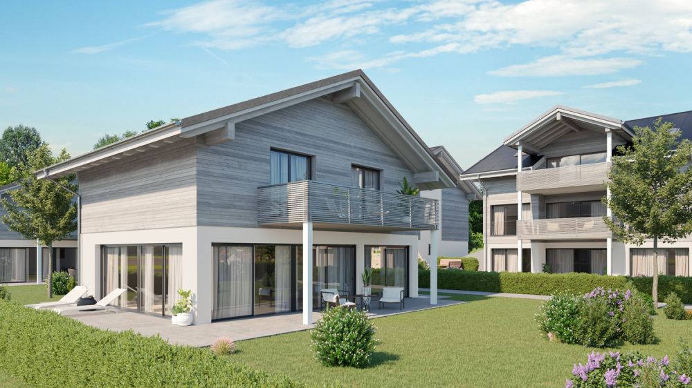 Neubau Einfamilienhaus mit Bergpanoramablick in Amsoldingen -  Bild 1