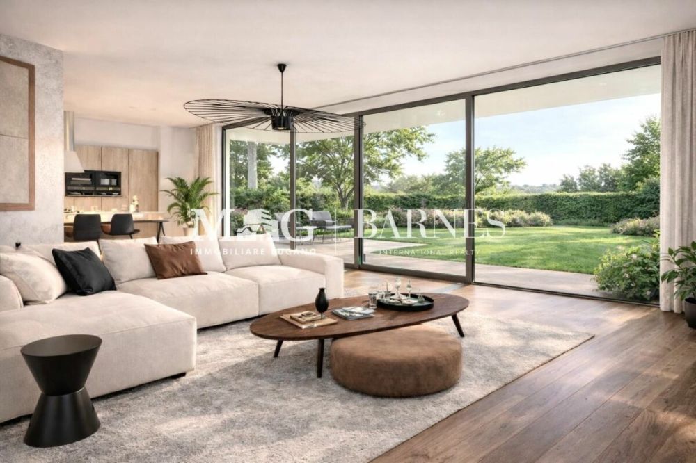 Gentilino, Collina d'Oro - Prestigioso appartamento 4.5 locali con giardino privato nella Residenza Golden Hill, vicino al TASIS - Bild 1