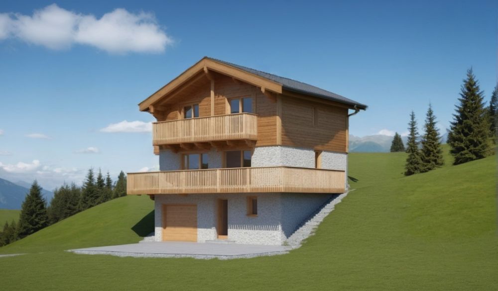 Chalet à construire aux Giettes - Bild 3