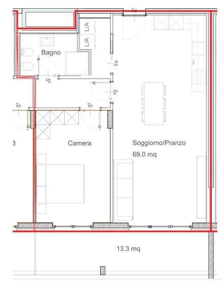 MENDRISIO: 2,5-Zimmer-Penthouse von hohem Standard mit Terrasse -  Bild 8
