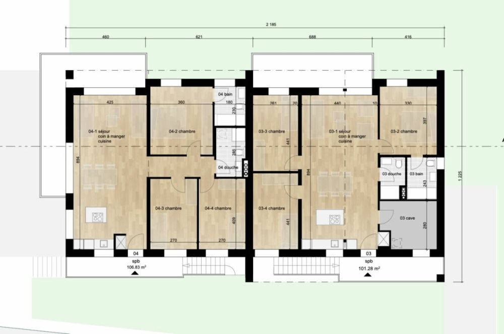 Les Vignobles de l'Arche - 4.5 pces dans immeuble de 4 appartements -  Bild 10