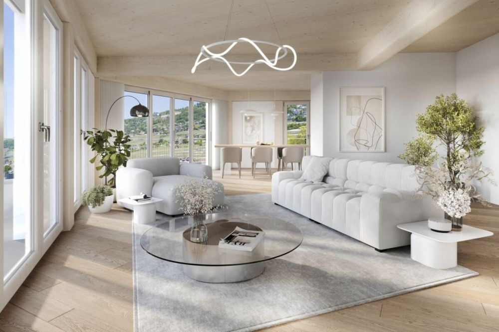 « Gärten in der Stadt » | Neue Wohnungen von der Studio- bis zur 5-Zimmer-Wohnung in Vevey -  Bild 1