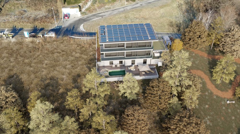 Progetto 263: Villa di lusso eco-friendly a Cademario -  Bild 4
