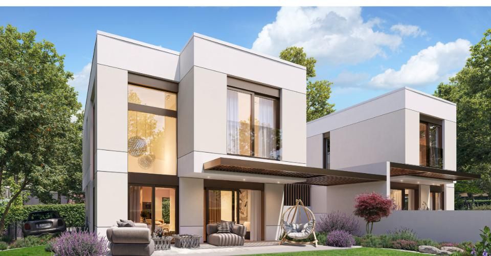 Deux villas contemporaines à Vésenaz - Villa 5.5 pièces - image - 1