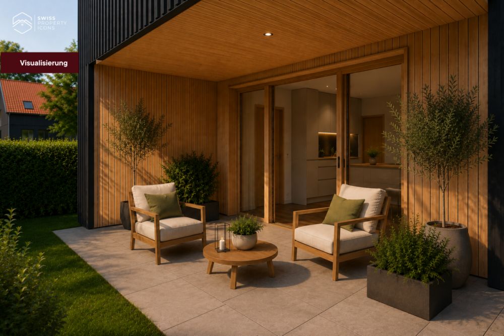 NEUBAU: Gartenwohnung "LINDE" - Traumhafte Neubauwohnungen im Zentrum von Koppigen -  Bild 11